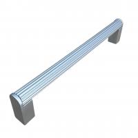 Ручка-рейлинг, RL (047).00.00.160, 160 мм  St светлый 