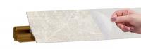 Плинтус 3,0 м  LB 231 (23) Королевский опал светлый  (фу-ра 6014/6085/6084)