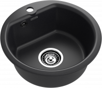 Мойка SMART 435 , цвет 435 черный (без сифона)