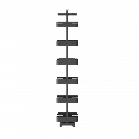 Колонна выдвижная 450мм (1940-2234 мм), графит, Nuovo 44.01.009-6level