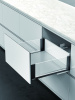 Ящик Slim Glass стеклянный 167*450 мм графит, Nuovo, 05B.01.018