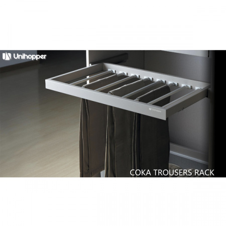 Выдвижная вешалка для брюк 800мм Unihopper COKA 15057