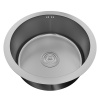 Мойка PR4242 ROMANCE silk brush steel 3мм Premial Сатин