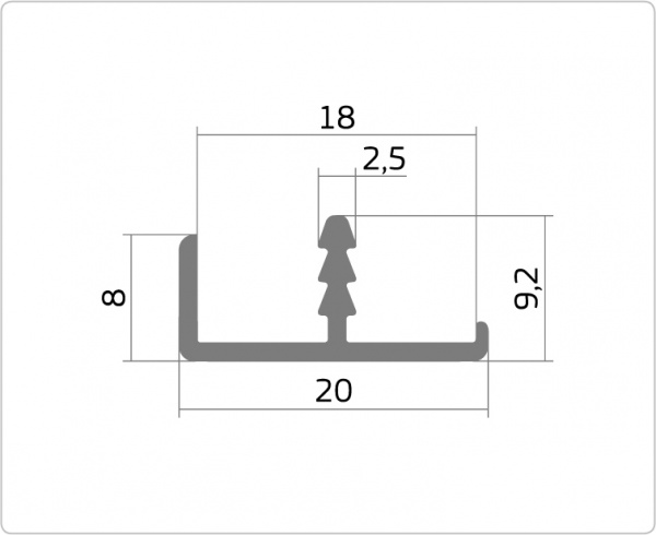 ДР1-04 18мм Бронза 3м
